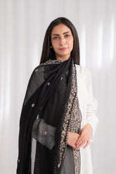 1 Piece Chiffon Embroidered Dupatta (FD0005)